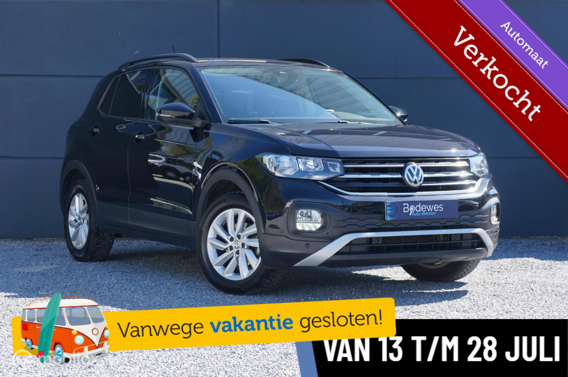 Volkswagen T-cross 1.0 TSI Life 116pk DSG Navi Apple/Android 2020 - voorkant