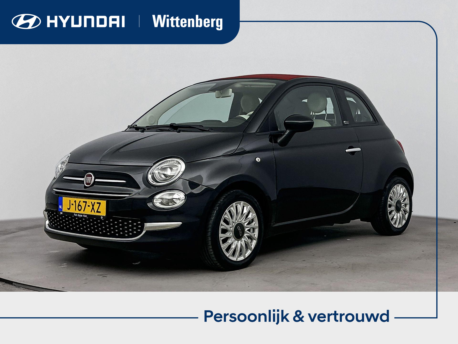 Fiat 500 1.0 Hybrid Lounge 2020 - voorkant