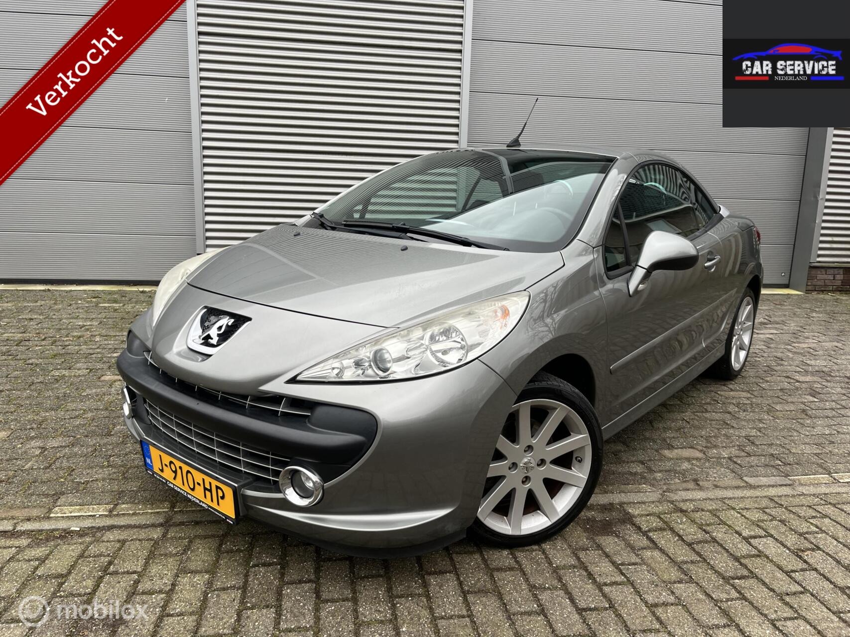 Peugeot 207 CC 1.6 VTi Roland Garros/NWE APK/DO 2008 - voorkant