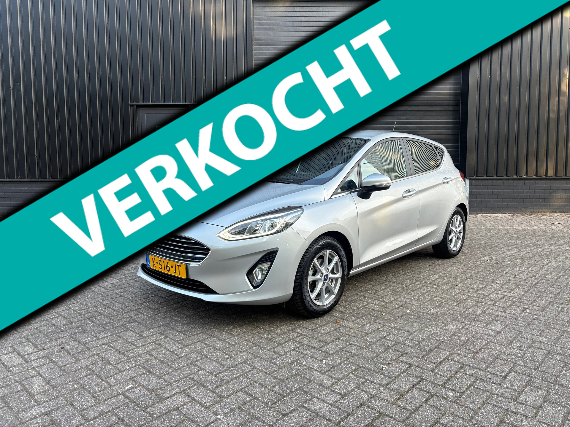 Ford Fiesta 1.0 EcoBoost Titanium X 1e Eigenaar |NAVI|CARPLAY 2021 - voorkant