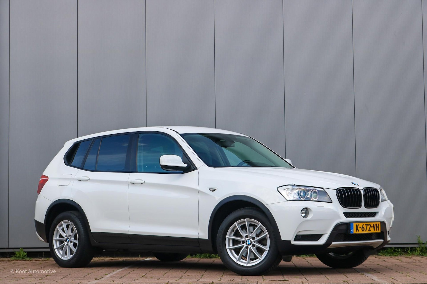 BMW X3 Sdrive18d sDrive18d Executive Automaat – Navi | Xenon | Stoelverwarming | Sportstoelen | M Sportstuur | Trekhaak 2014 - voorkant