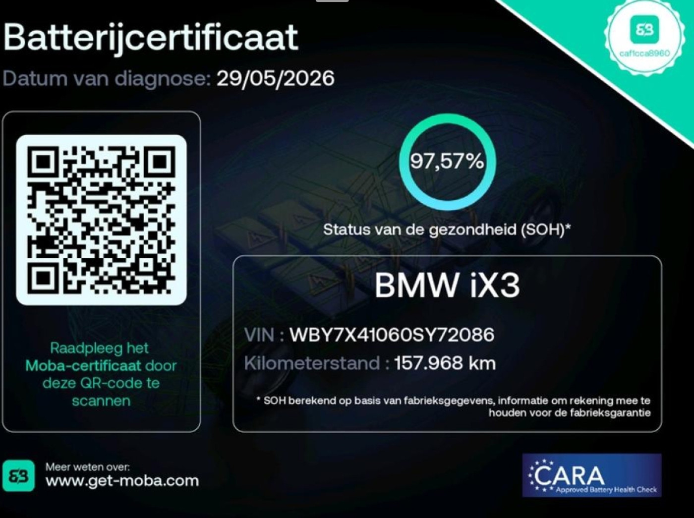 Foto van BMW Ix3
