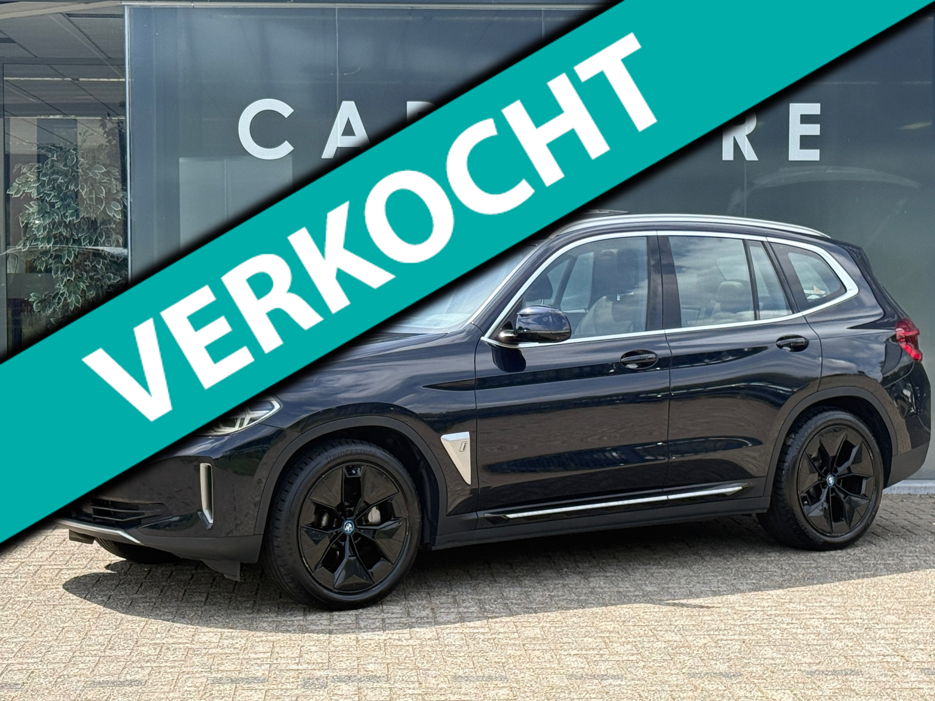 BMW Ix3 High Executive 80 kWh 98% SOH Pano|Leder|Trekhaak|360cam 2021 - voorkant