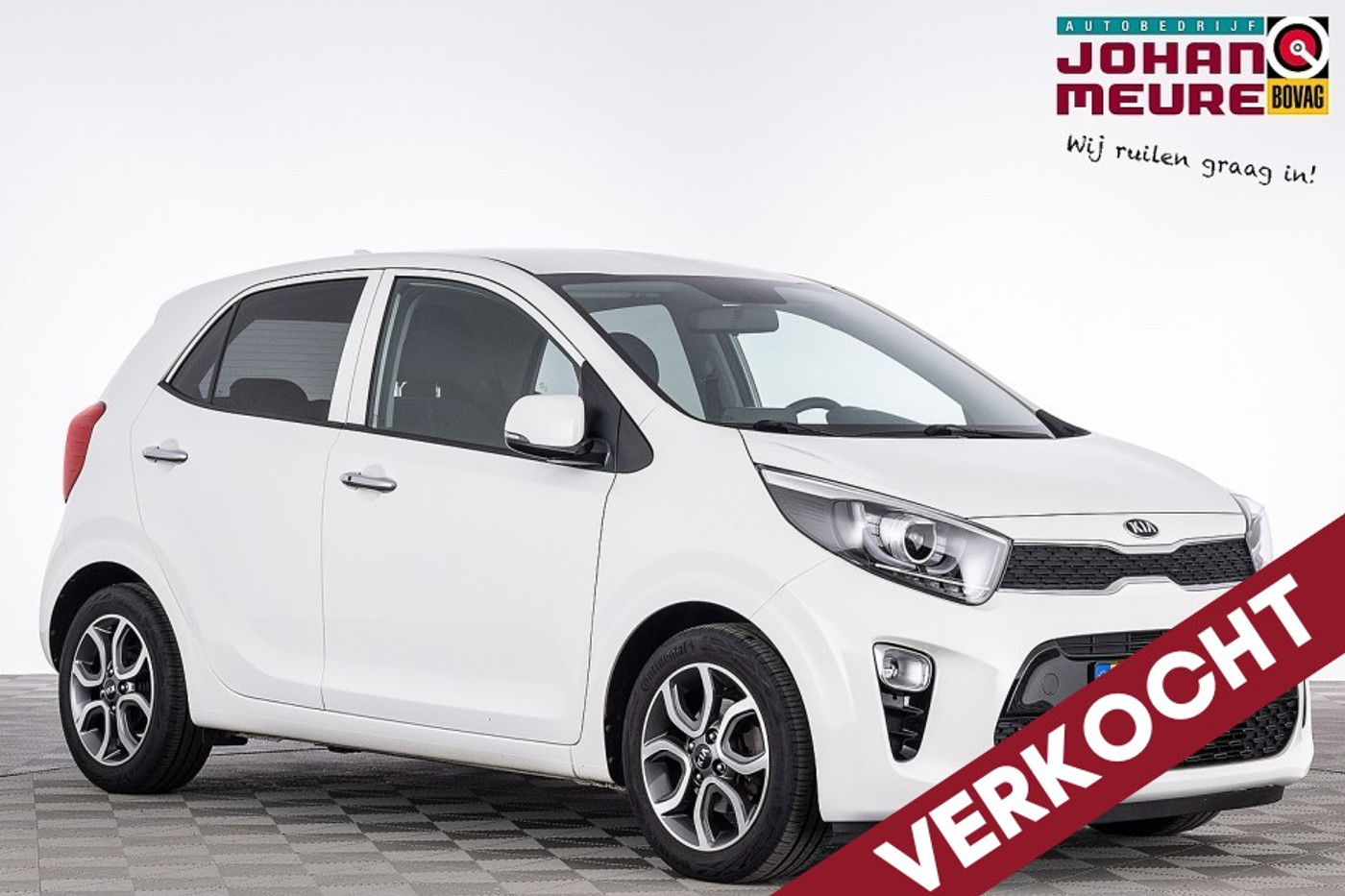 Kia Picanto 1.0 DPi DynamicPlusLine | ECC | NAVI ✅ 1e Eigenaar . 2021 - voorkant