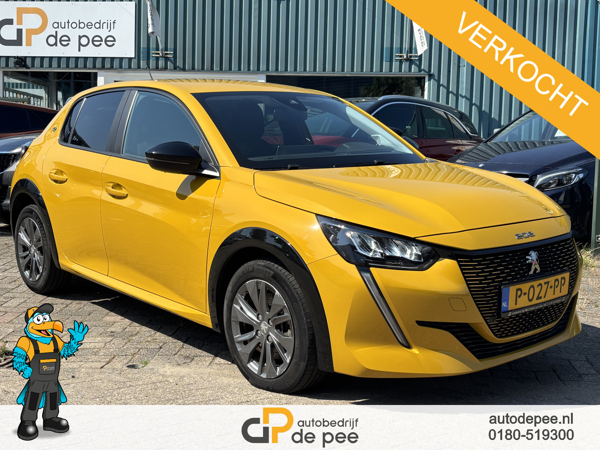Peugeot 208 EV Active Pack 50 kWh 2022 - voorkant