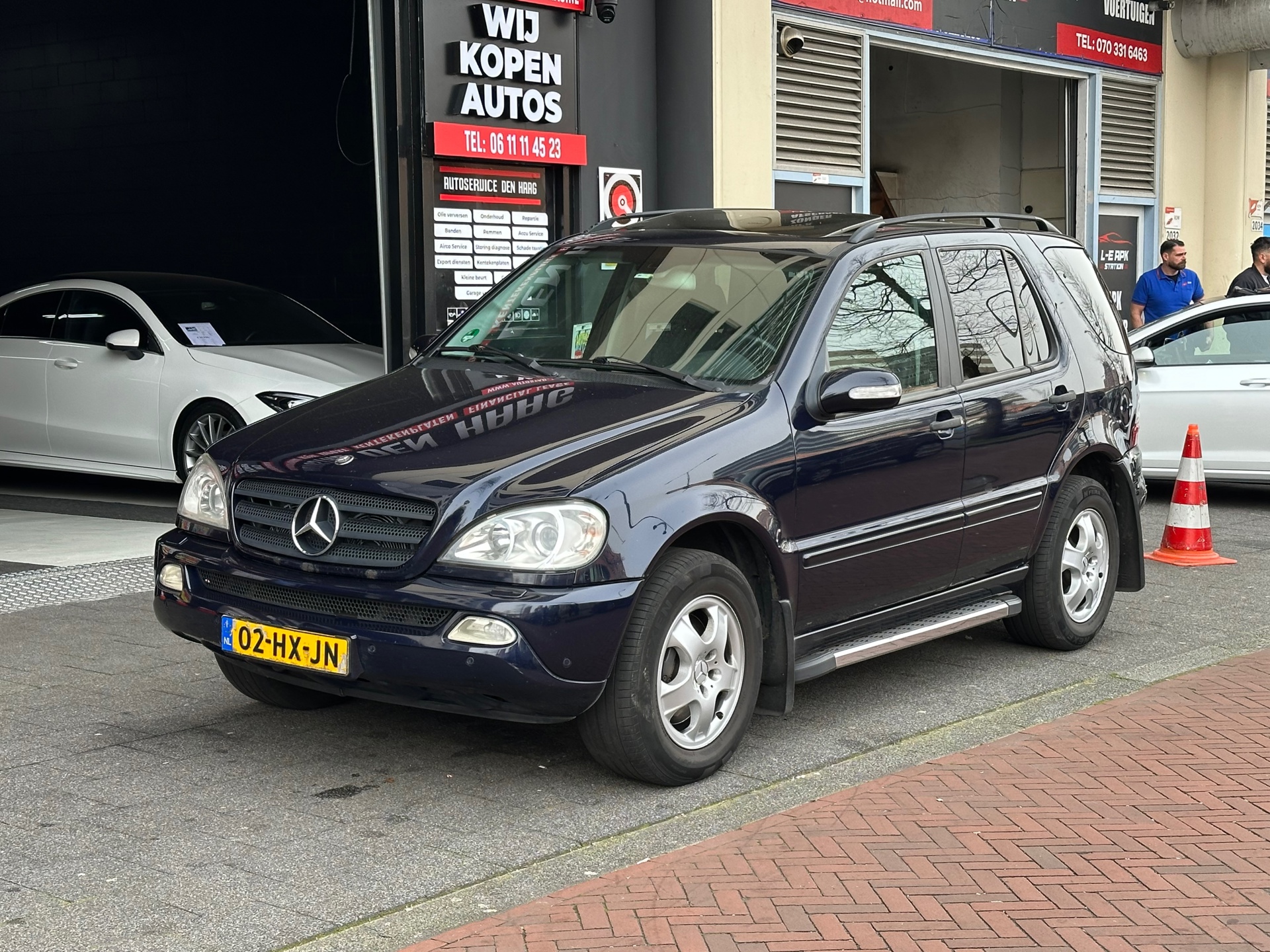 Mercedes-Benz ML 320 320 Aut Leer Clima PDC Schuifdak 2002 - voorkant