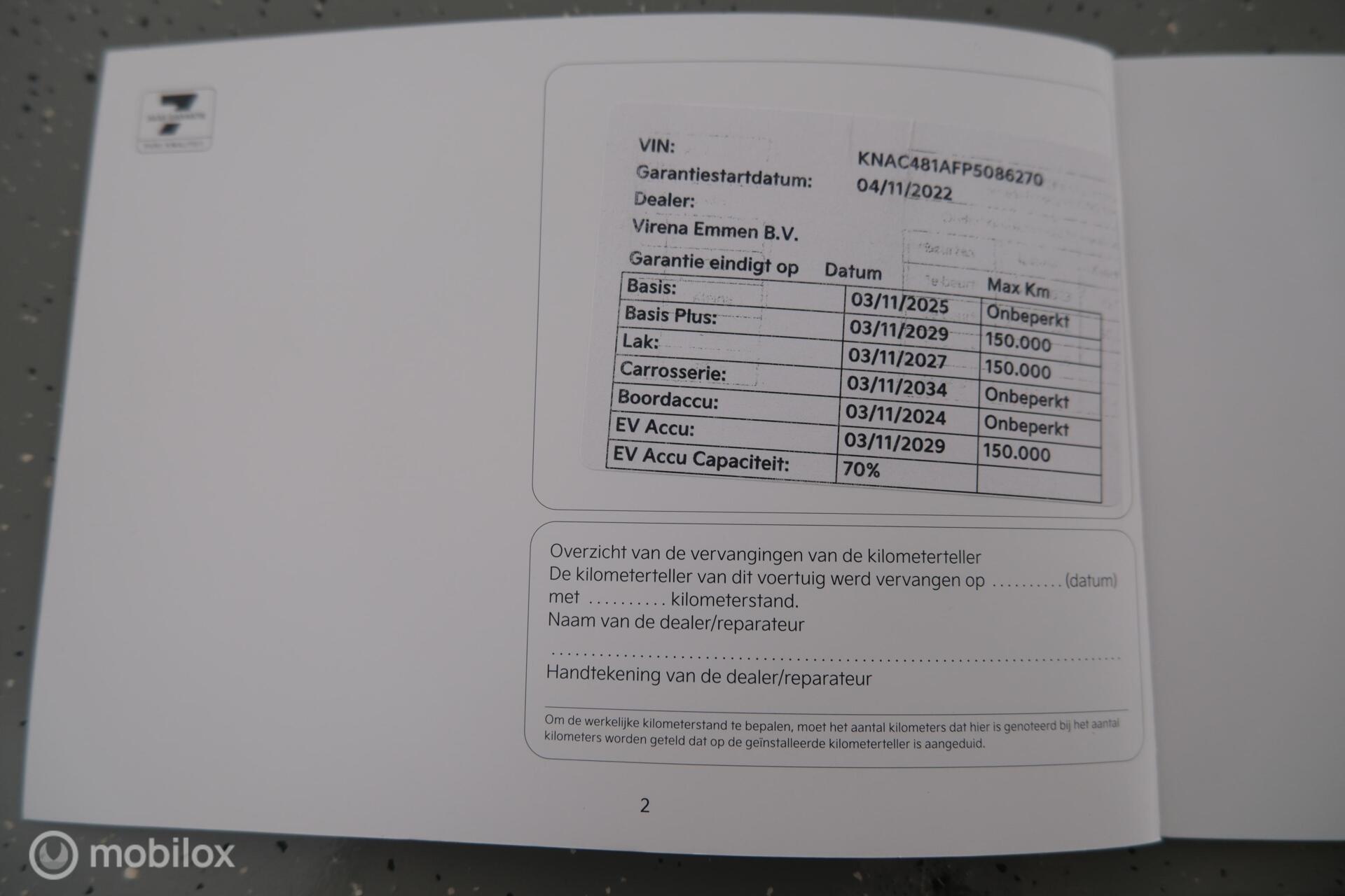 Foto van Kia Ev6