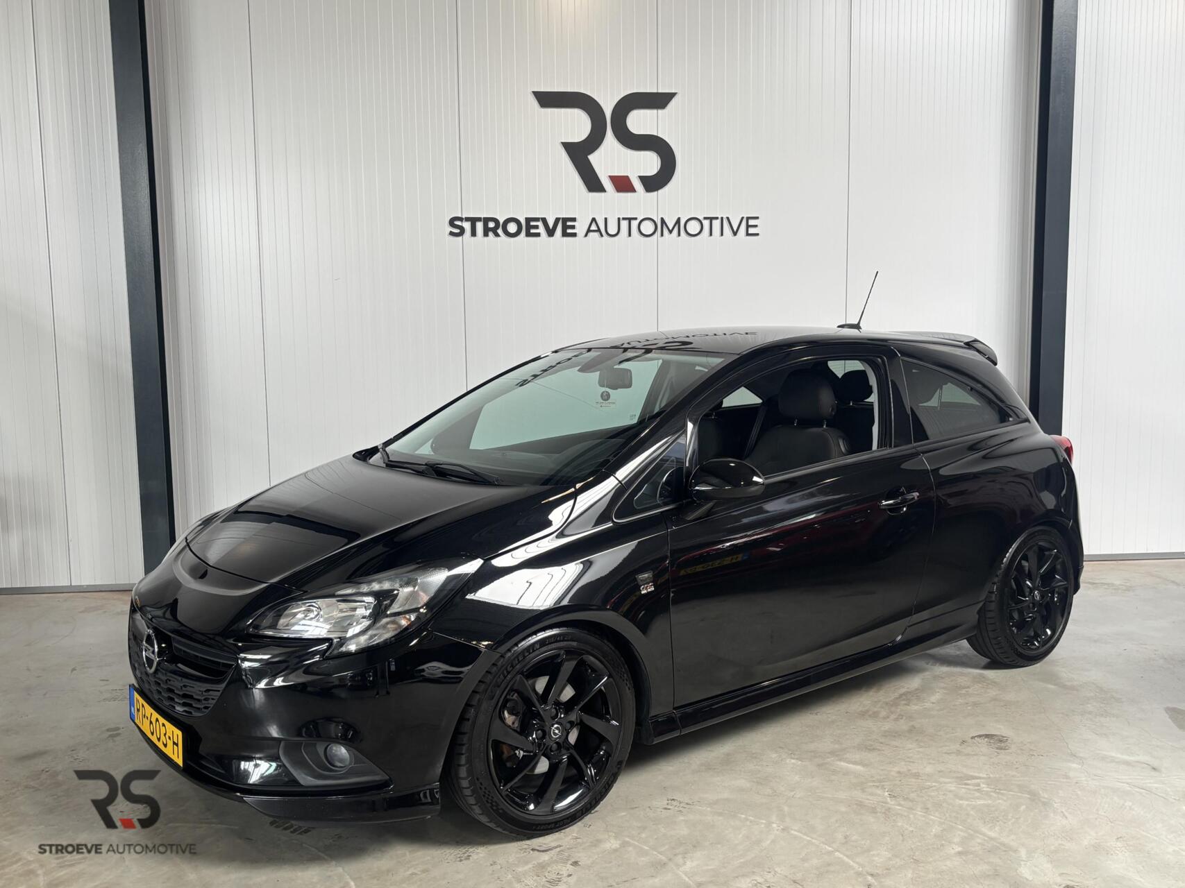 Opel Corsa-e 1.0Turbo OPC-line 130PK Black Roof Edition 2018 - voorkant