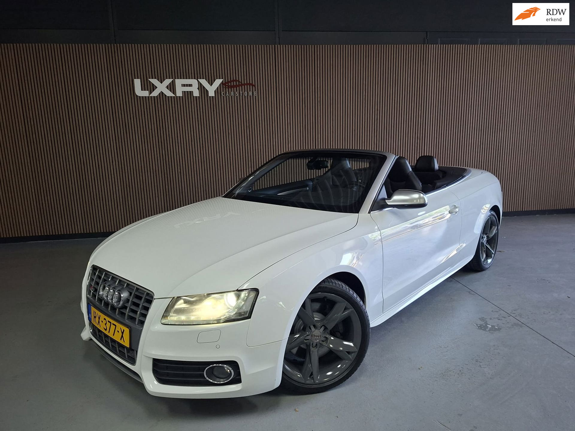 Audi Audi S5 Cabriolet 3.0 TFSI S5 quattro Pro Line | Clima| cruise | PDC | Carplay | Stoelverwarming | 333PK | 2011 - voorkant