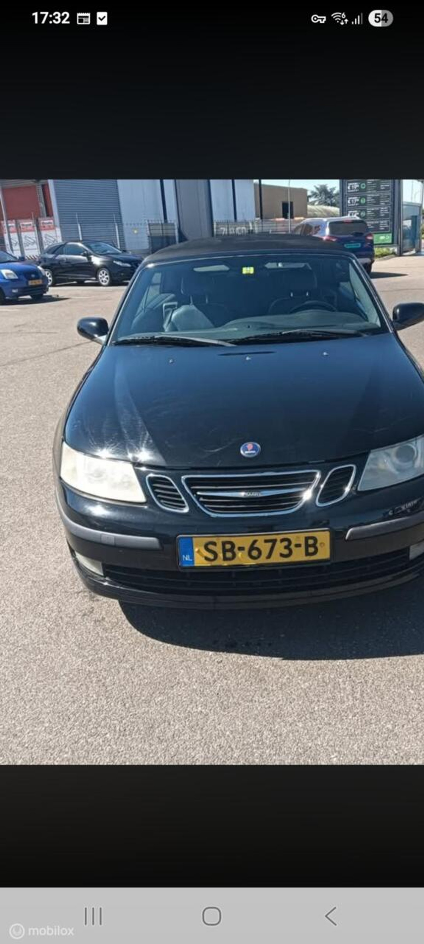 Saab Saab 9-3 1.8t Vector. LET OP ADRES. 2004 - voorkant