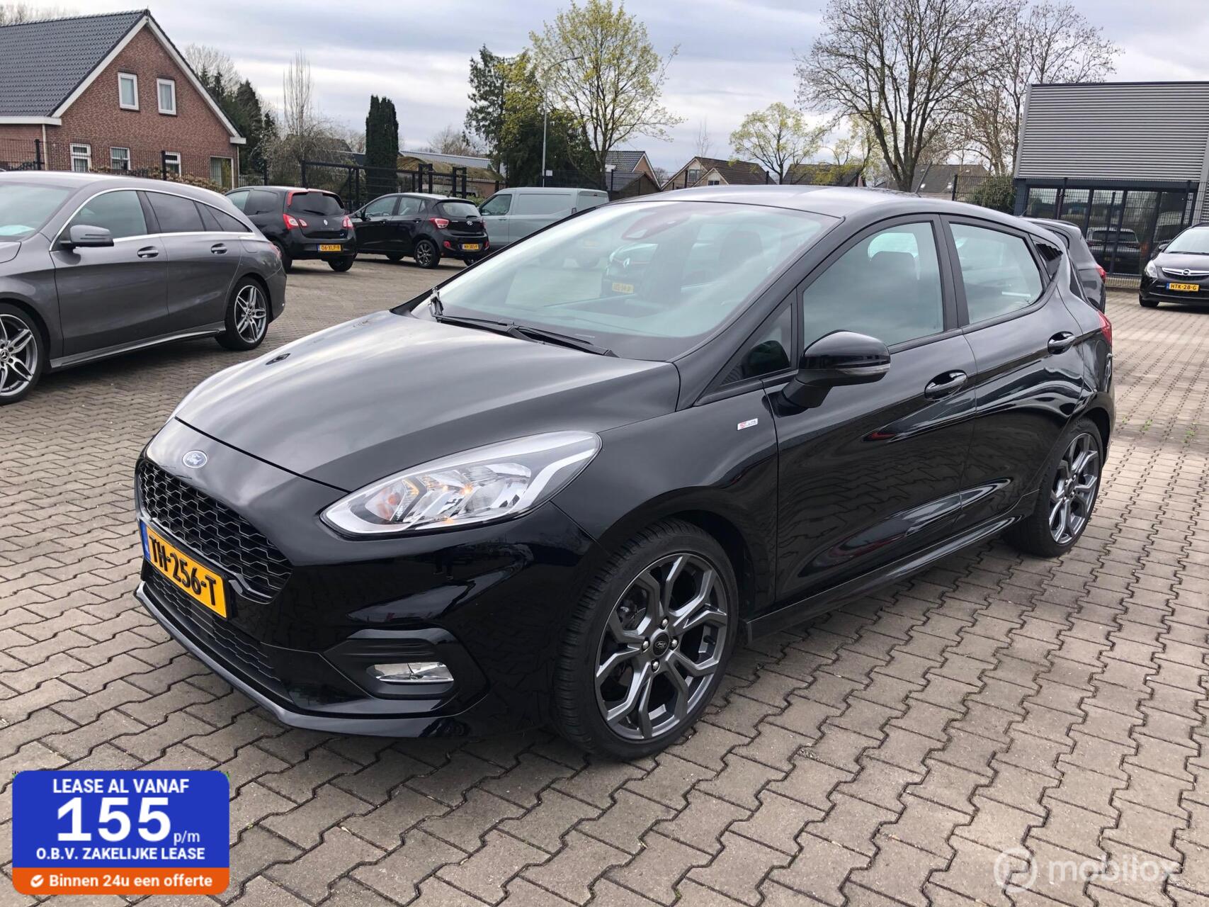 Ford Fiesta 1.0 EcoBoost ST-Line Carplay Clima Cruise N.a.p 2018 - voorkant
