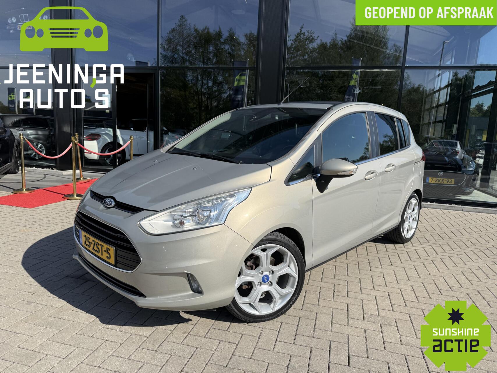Ford B-max 1.0 EcoBoost Titanium|PDC|Pano|Trekhaak 2013 - voorkant