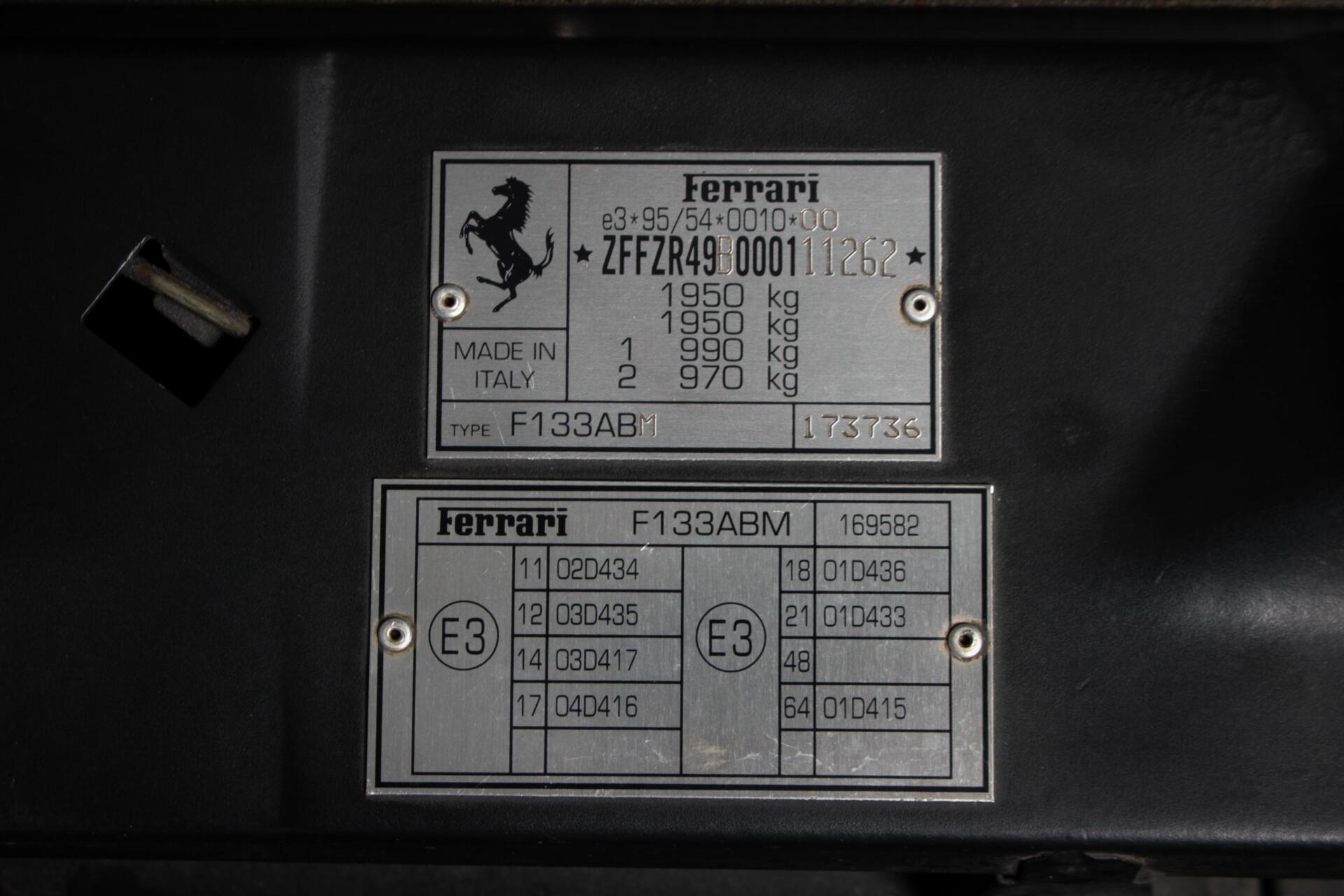 Foto van Ferrari 550