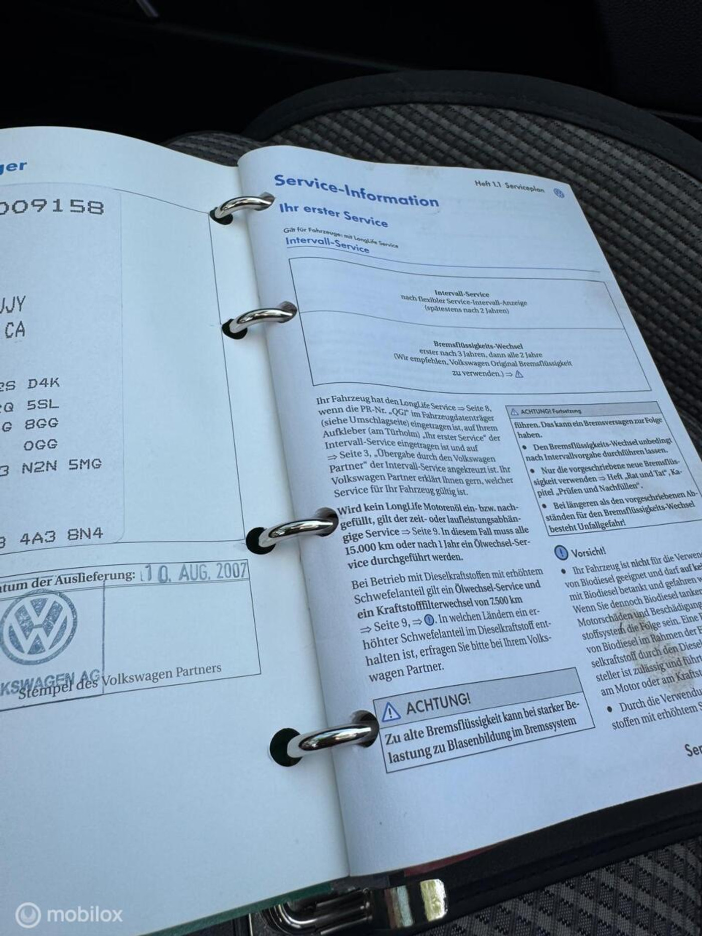 Foto van Volkswagen Eos