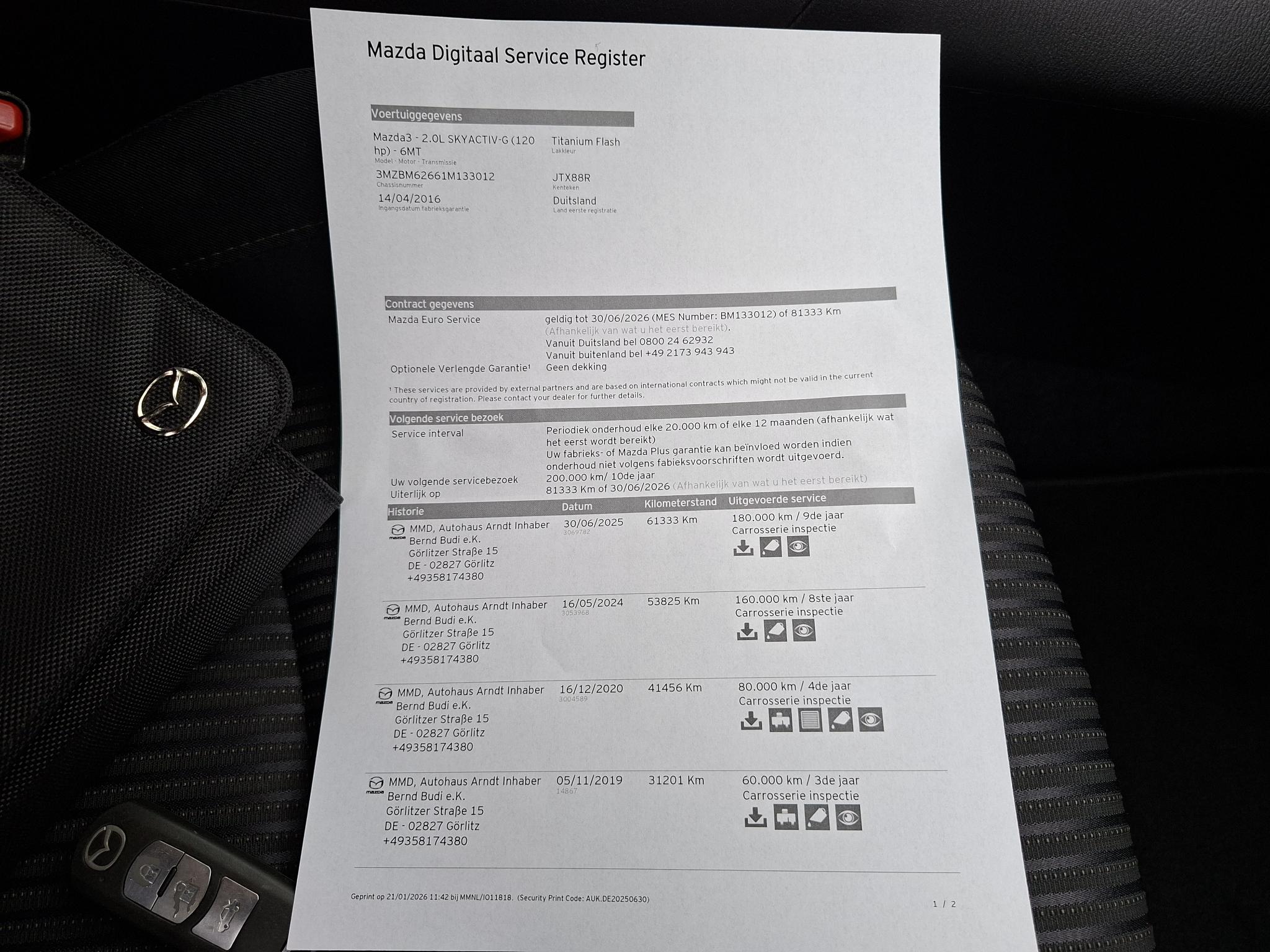 Foto van Mazda 3