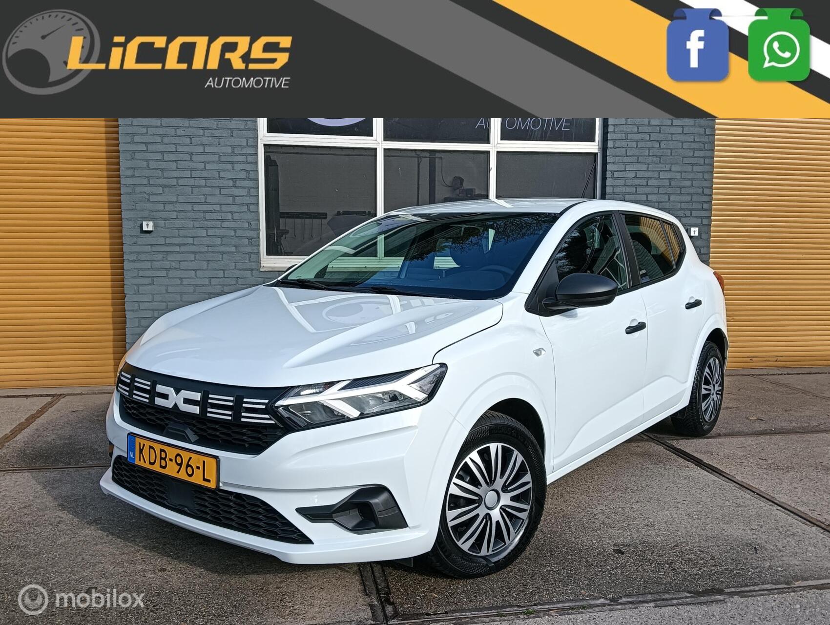 Dacia Sandero 1.0 TCe 90 LED/CarPlay/PDC/4seiz.banden 2023 - voorkant