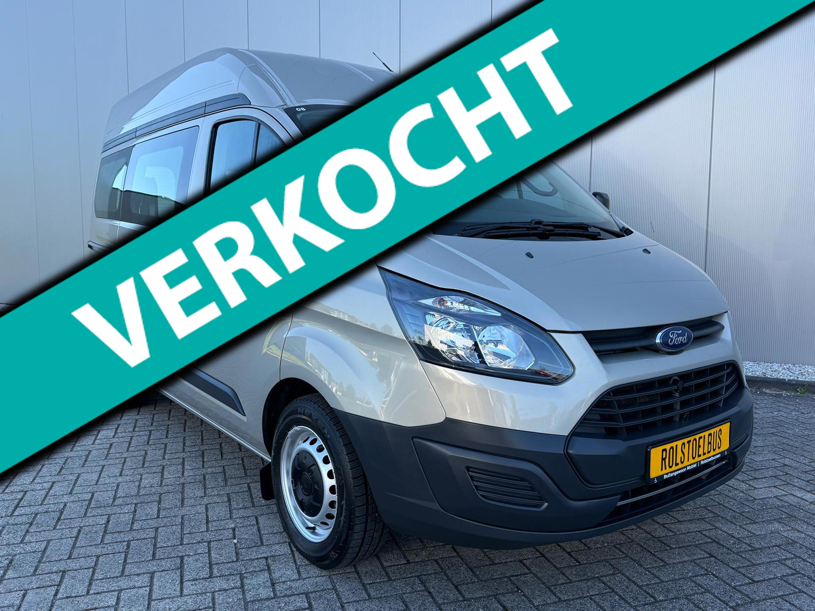 Ford Transit Custom Rolstoelbus Automaat (2018) 2018 - voorkant