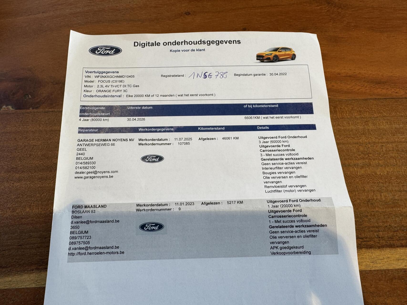Foto van Ford Focus