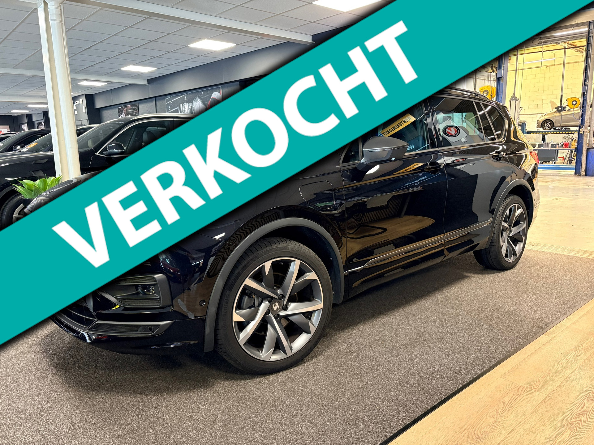 Seat Tarraco 1.4 TSI e-Hybrid PHEV FR 245pk /sportstoelen / Navigatie / stuur en stoelverwarming / trekhaak 2022 - voorkant