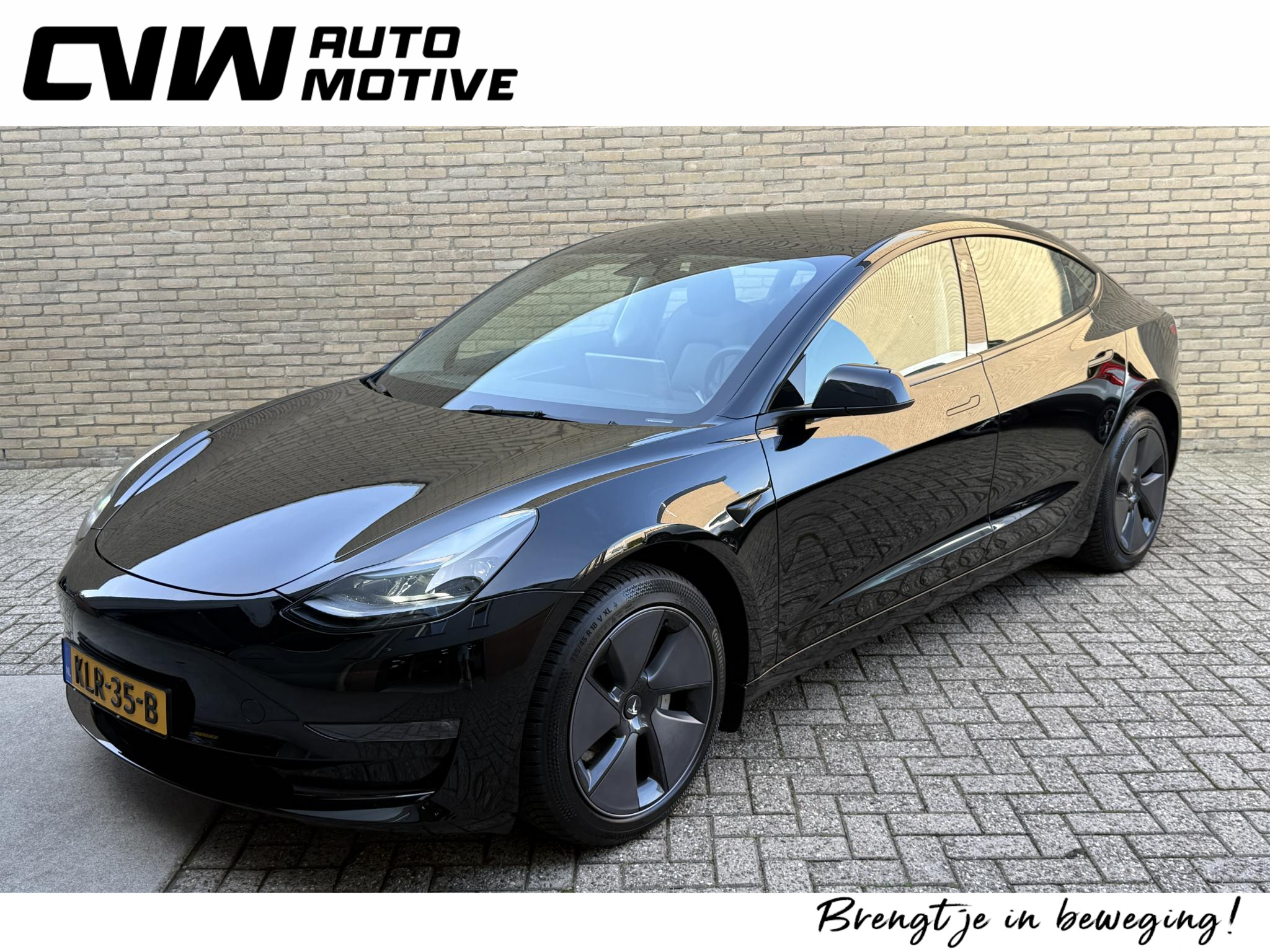 Tesla Model 3 Long Range AWD 75 kWh / 498pk | 93% SOH | 2023 - voorkant