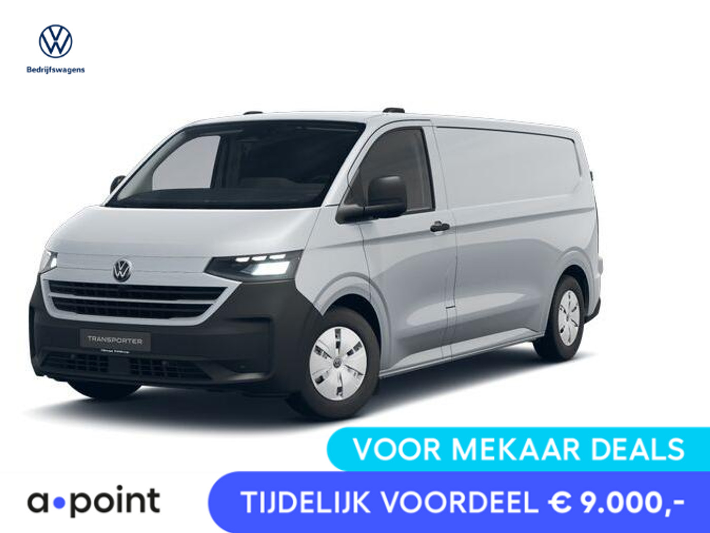 Volkswagen Transporter Life L2 2.0 TDI 81 kW (110 pk) EU6 3500 mm 6 versn 2025 - voorkant