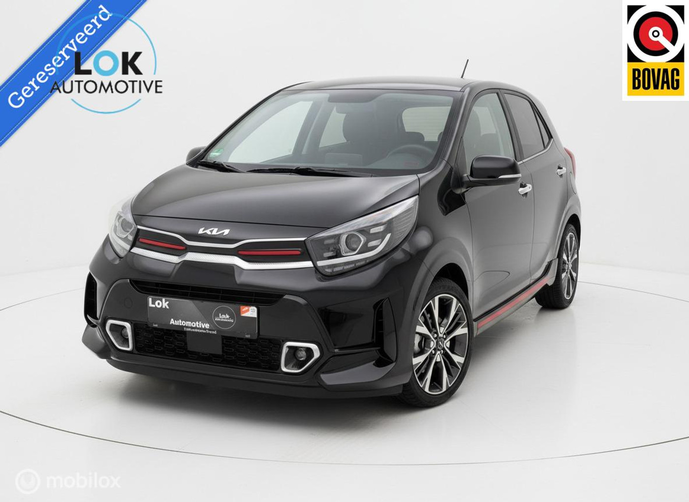 Kia Picanto 1.2 GT Line LED|STOELVERW|STUURVERW|CAMERA|CARPLAY 2022 - voorkant