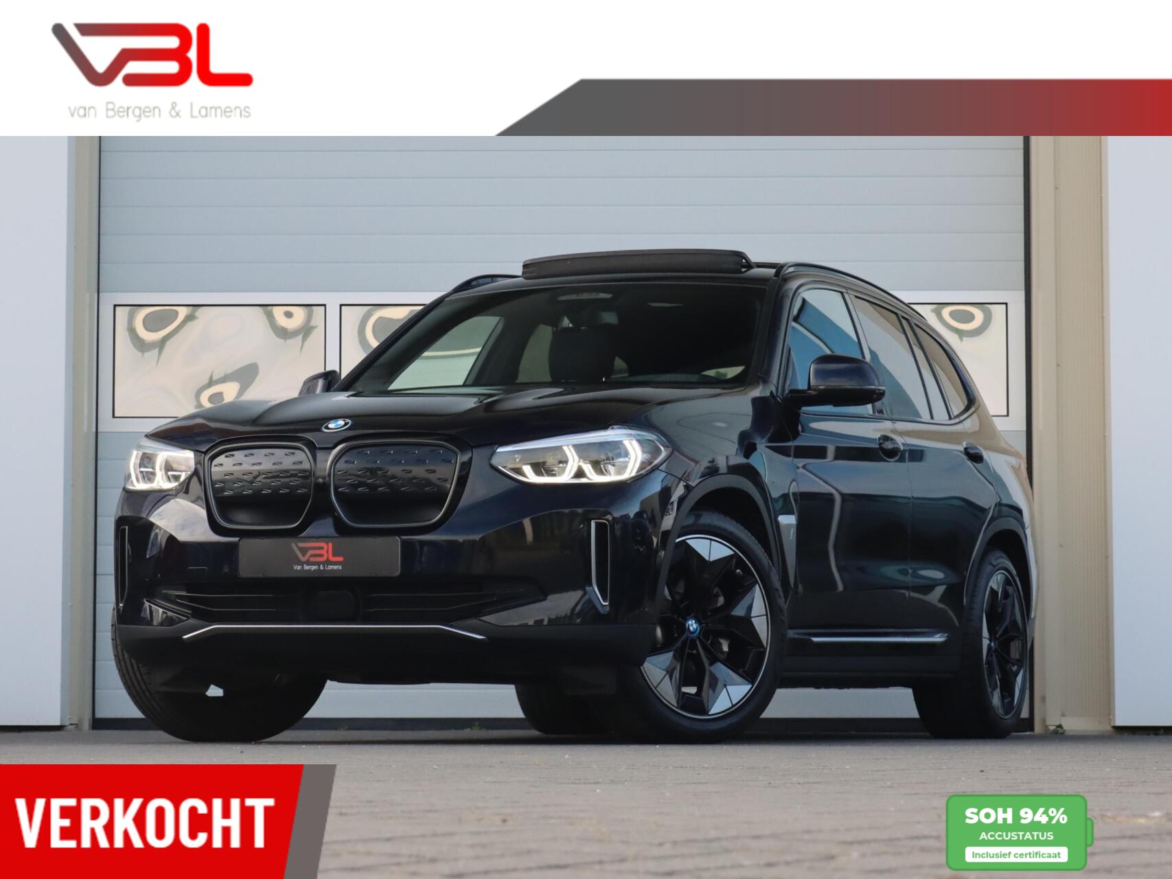 BMW Ix3 High Executive 80 kWh | Panoramadak | SOH 94% 2021 - voorkant