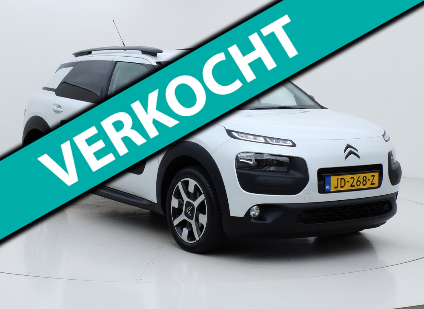 Citroen C4 Cactus 1.2 PureTech Shine|AUT|Cruise|PDC|Trekhaak 2016 - voorkant