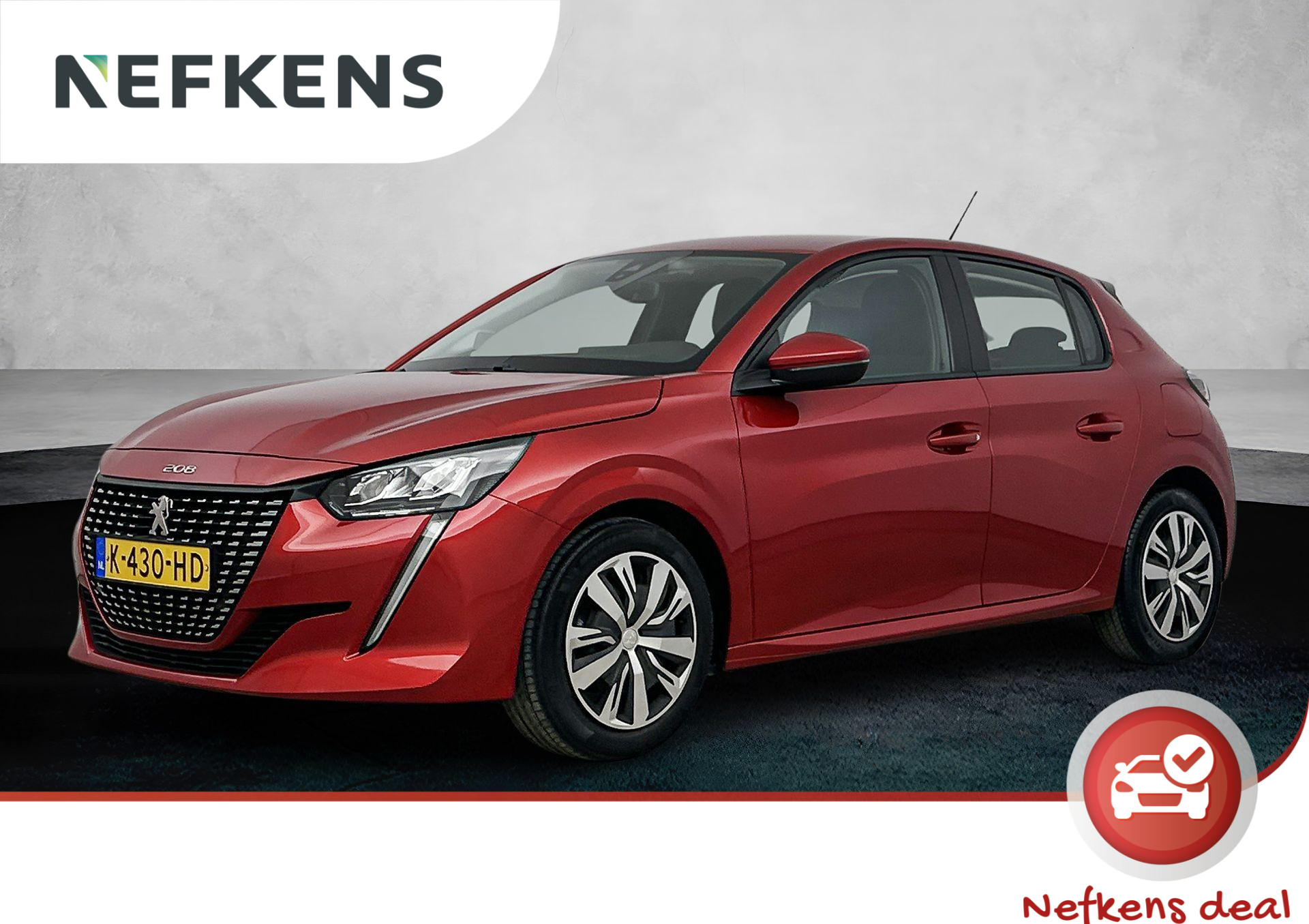Peugeot 208 1.2 PureTech Active 2021 - voorkant
