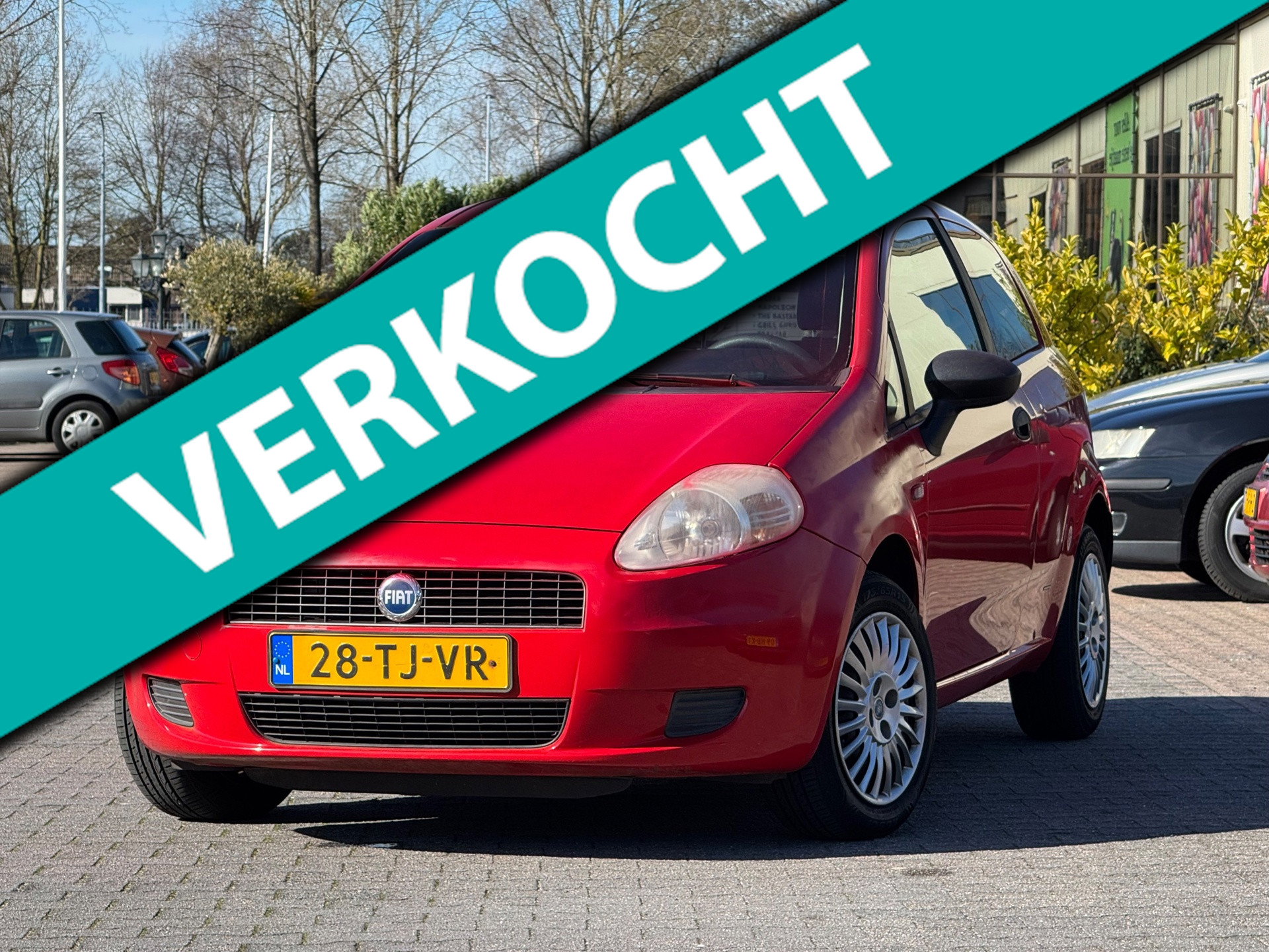 Fiat Fiat Punto 1.2 APK | 04-10-2026 | Airco | Elektrische ramen | 2 sleutels | Onderhoudhistorie | 2006 - voorkant