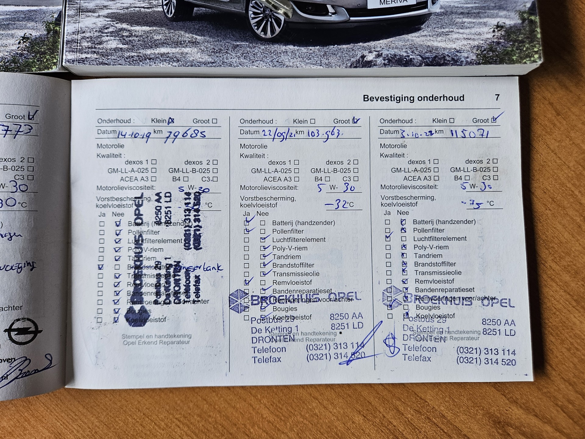 Foto van Opel Meriva