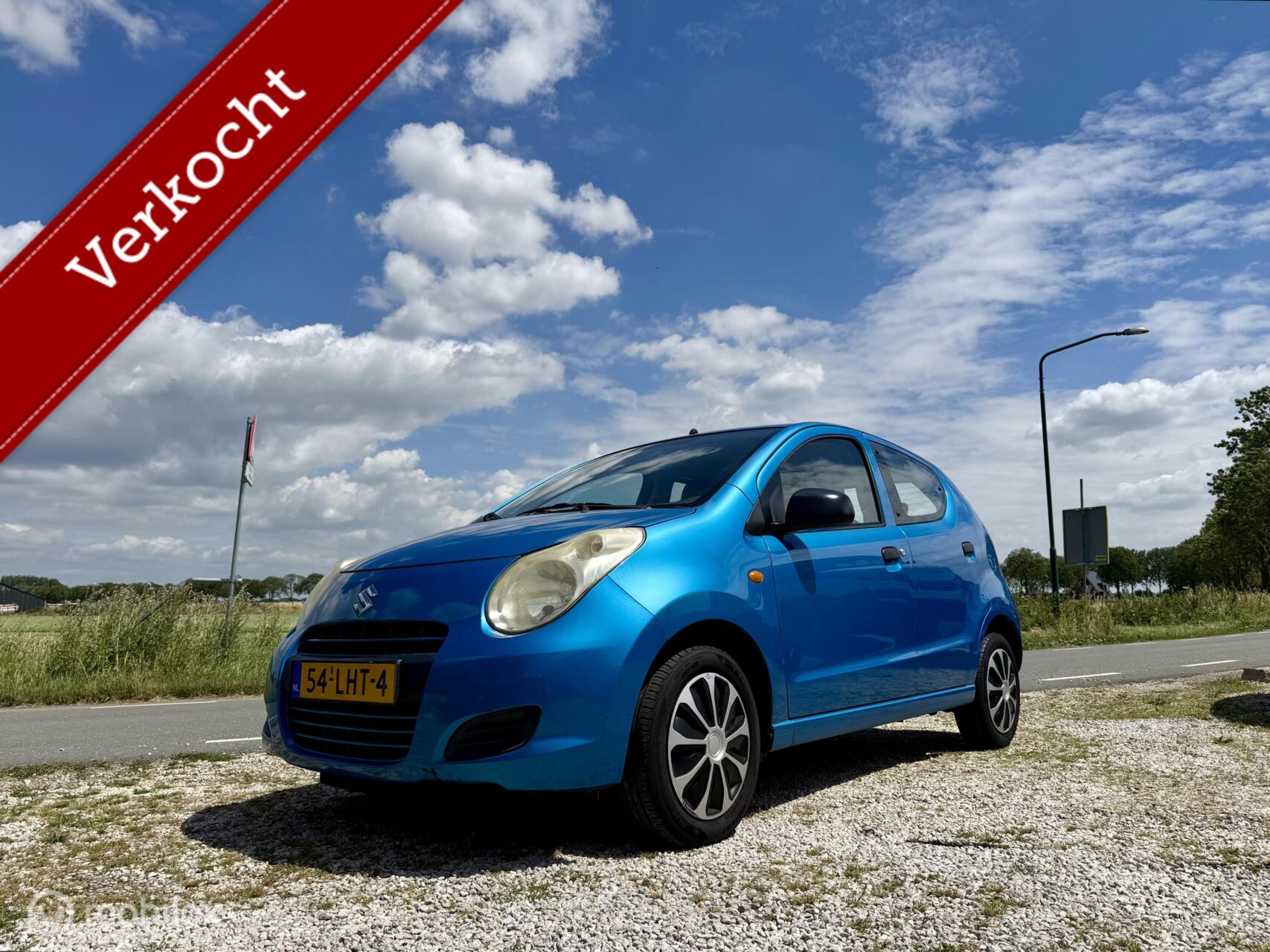 Suzuki Alto 1.0 Comfort, BJ 2010, Nette Auto, Lage km NAP 2010 - voorkant