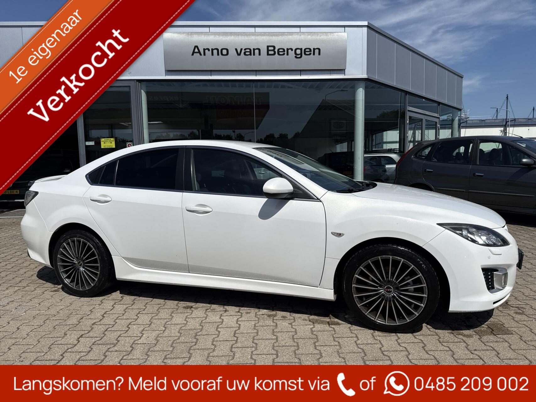 Mazda Mazda 6 2.0 S-VT TS, half leder, climtronic, cruisecontrol, pdc voor en achter, nette auto, afkomstig van de 1e eigenaar ! 2010 - voorkant