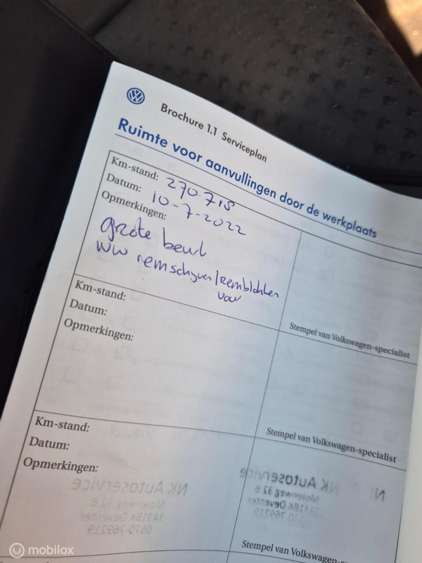 Foto van Volkswagen Touran