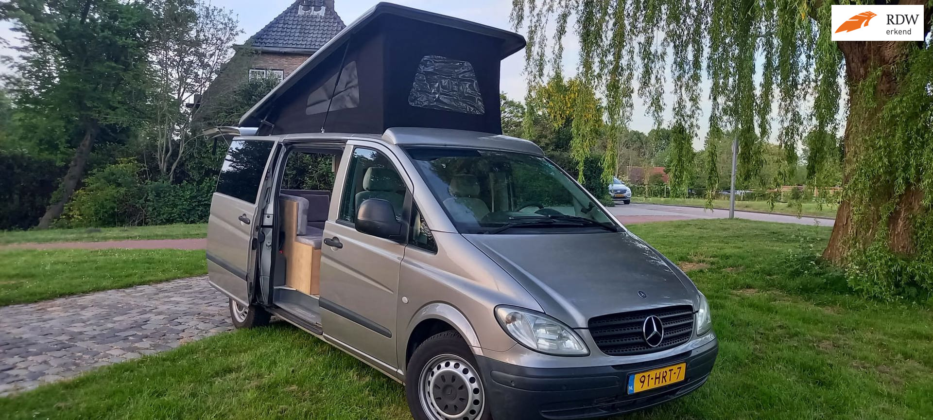 Mercedes-Benz Vito 120 CDI !! COMPLETE CAMPER !! 2008 - voorkant
