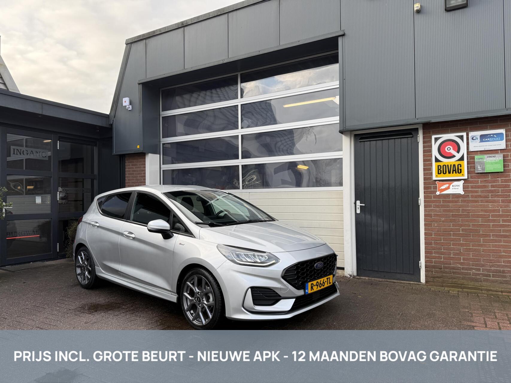 Ford Fiesta 1.0 EcoBoost Hybrid ST-Line AUTOMAAT *ALL-IN PRIJS* 2022 - voorkant