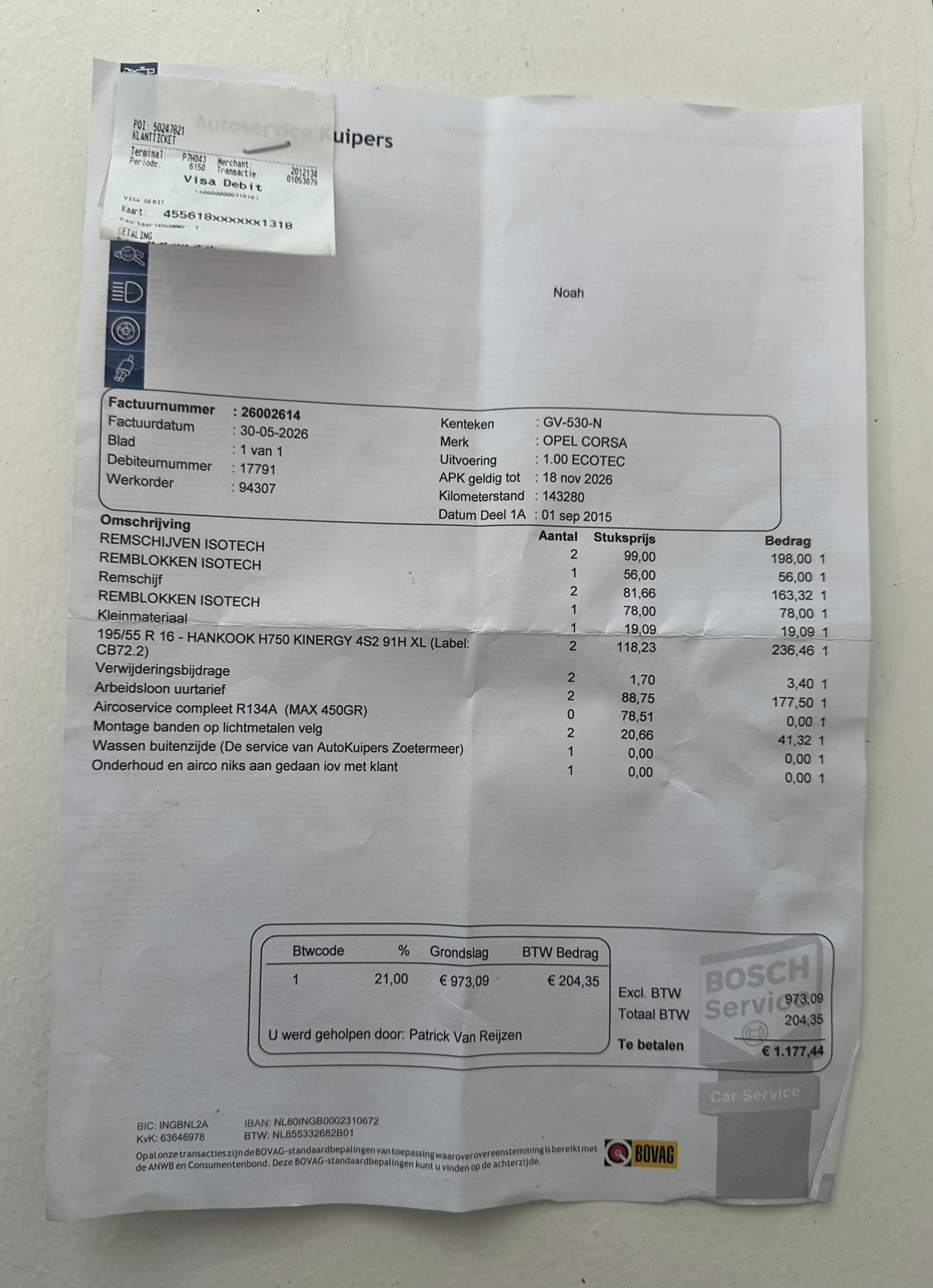 Foto van Opel Corsa-e