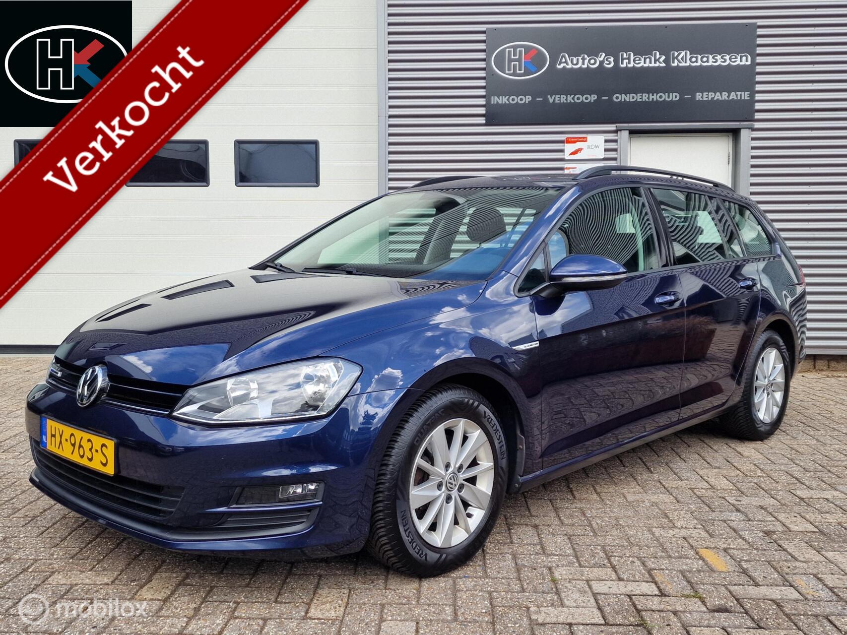 Volkswagen Golf Variant 1.0TSi 115pk Airco LM15 Trekhaak NAP 2016 - voorkant