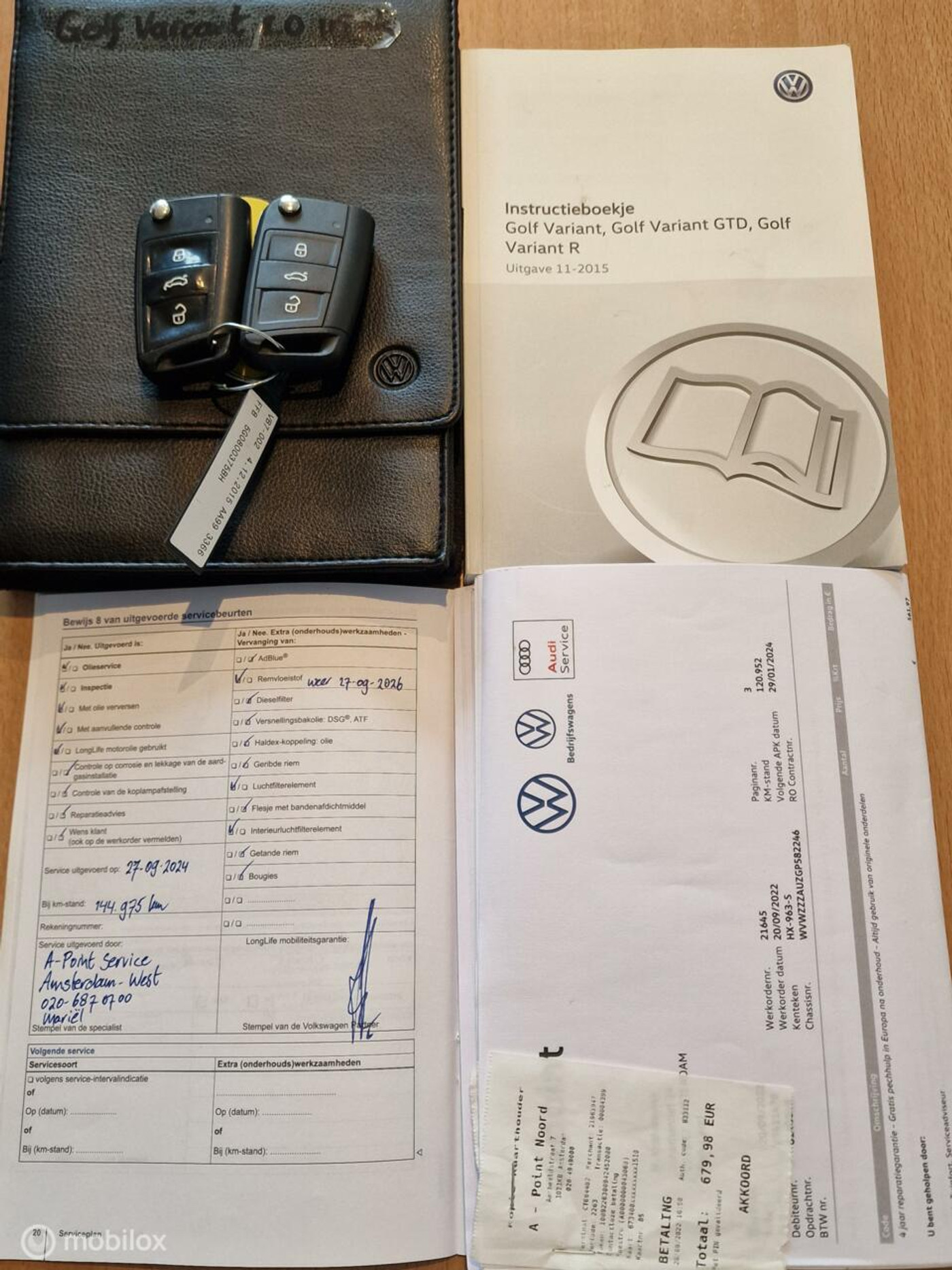 Foto van Volkswagen Golf Variant