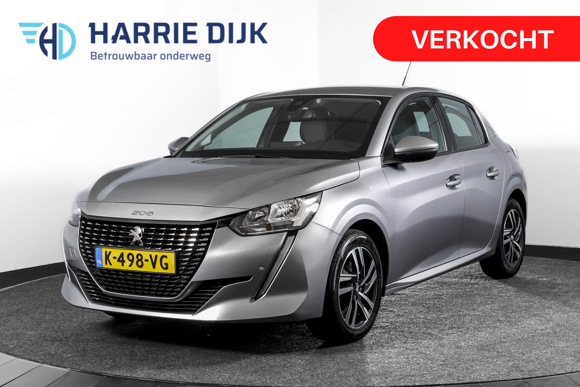 Peugeot 208 1.2 PureTech 100 PK Allure 2020 - voorkant