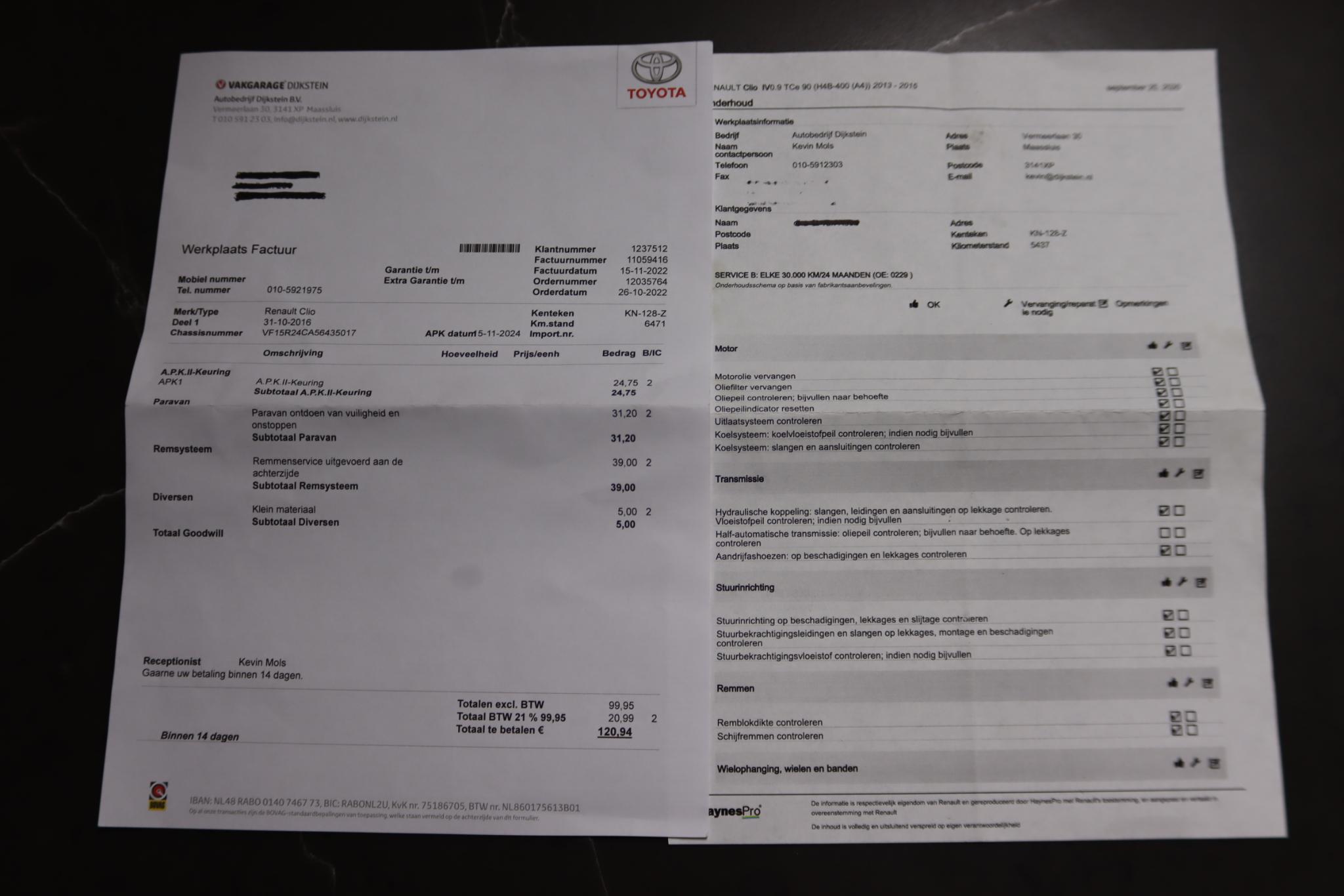Foto van Renault Clio