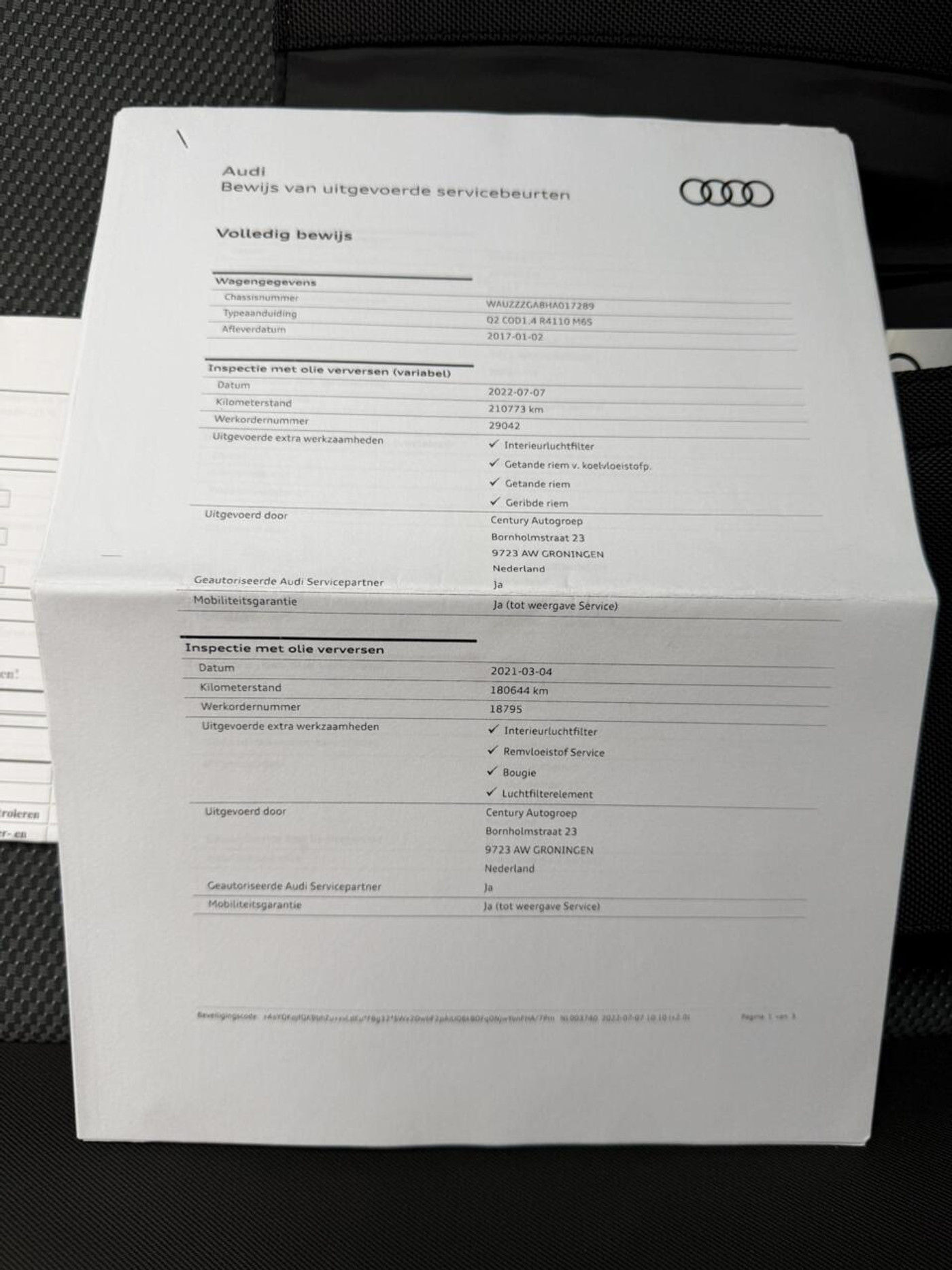 Foto van Audi Q2