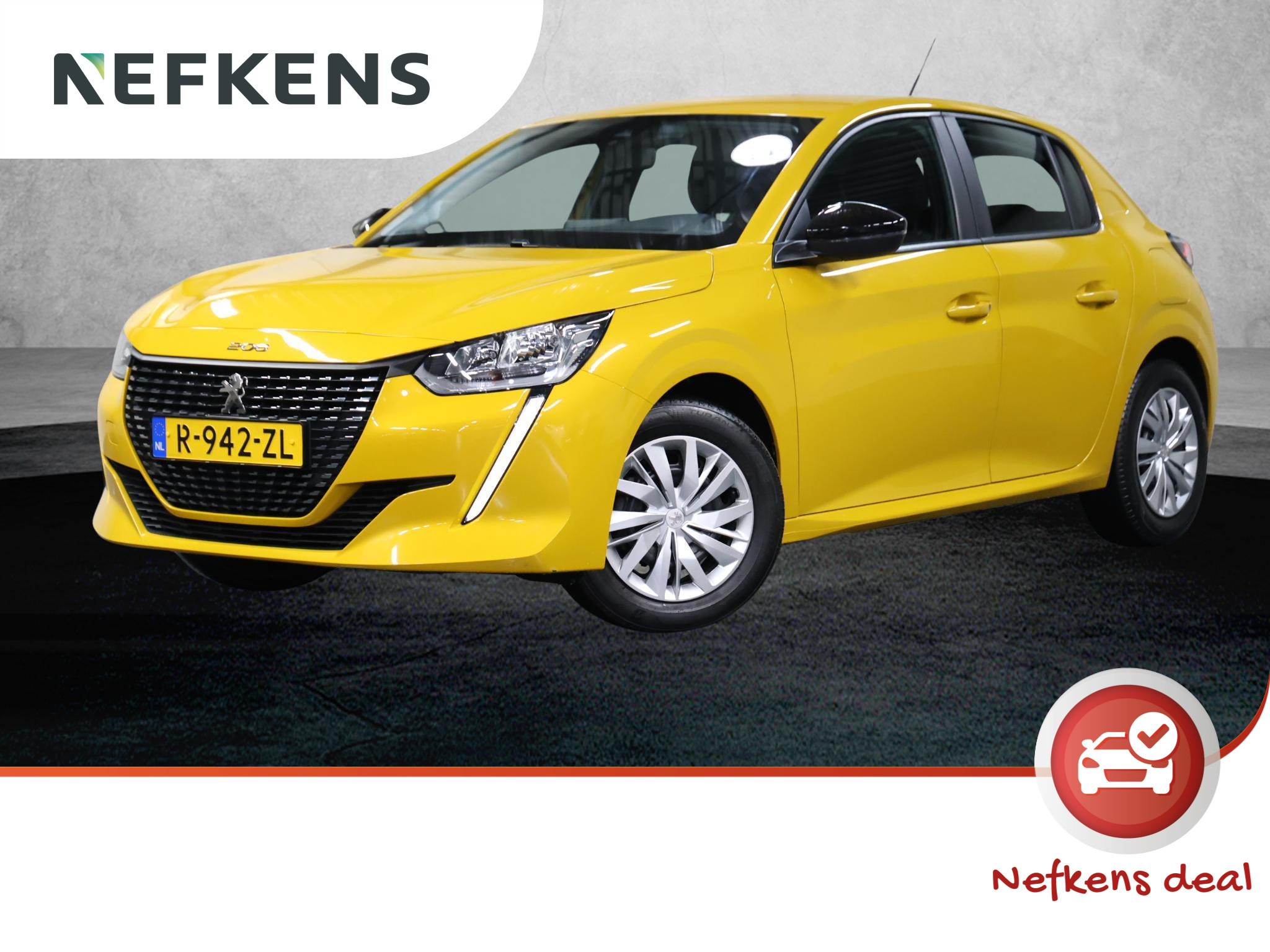 Peugeot 208 1.2 75PK Active 2022 - voorkant