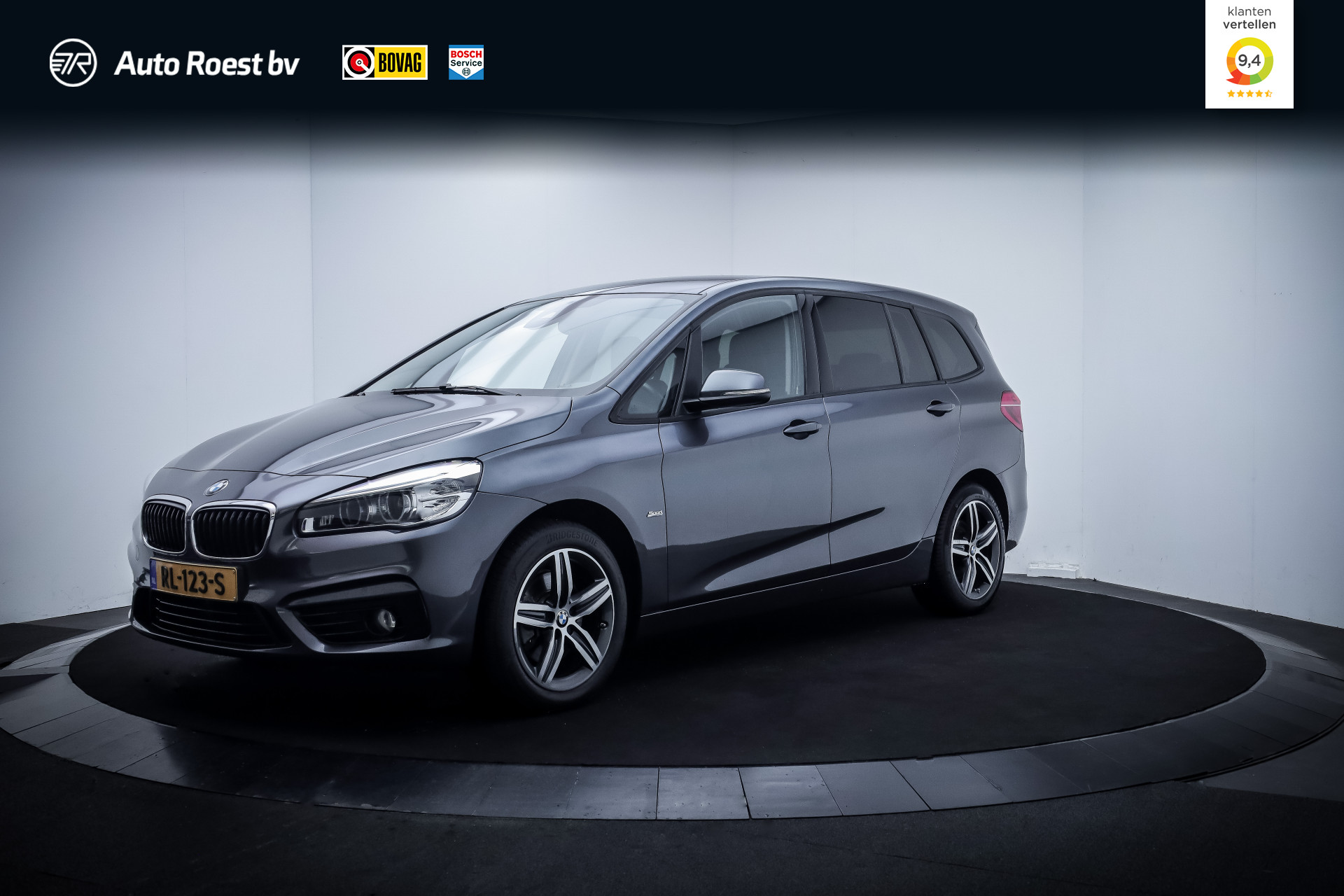 BMW 2-serie Gran Tourer 218i 7p. Corp. L Ex. 2018 - voorkant