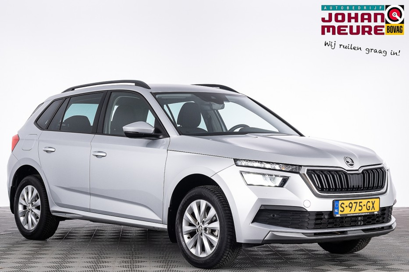 Skoda Kamiq 1.0 TSI Ambition Automaat | ECC | Stoelverwarming | PDC | VELGEN  . 2022 - voorkant