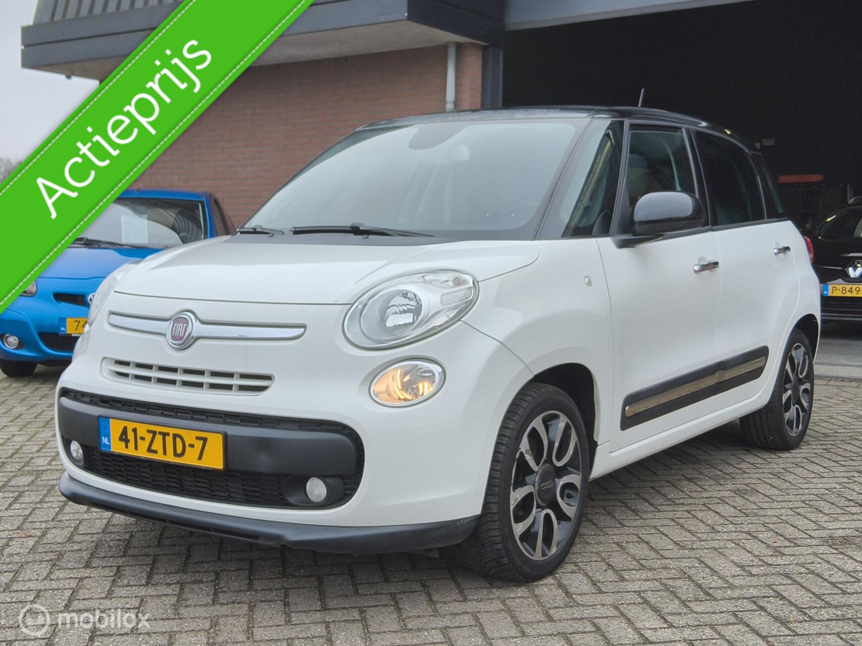 Fiat 500 L 0.9 TwinAir Easy AIRCO|PANODAK|PDC|CRUISE|NAP!! 2013 - voorkant