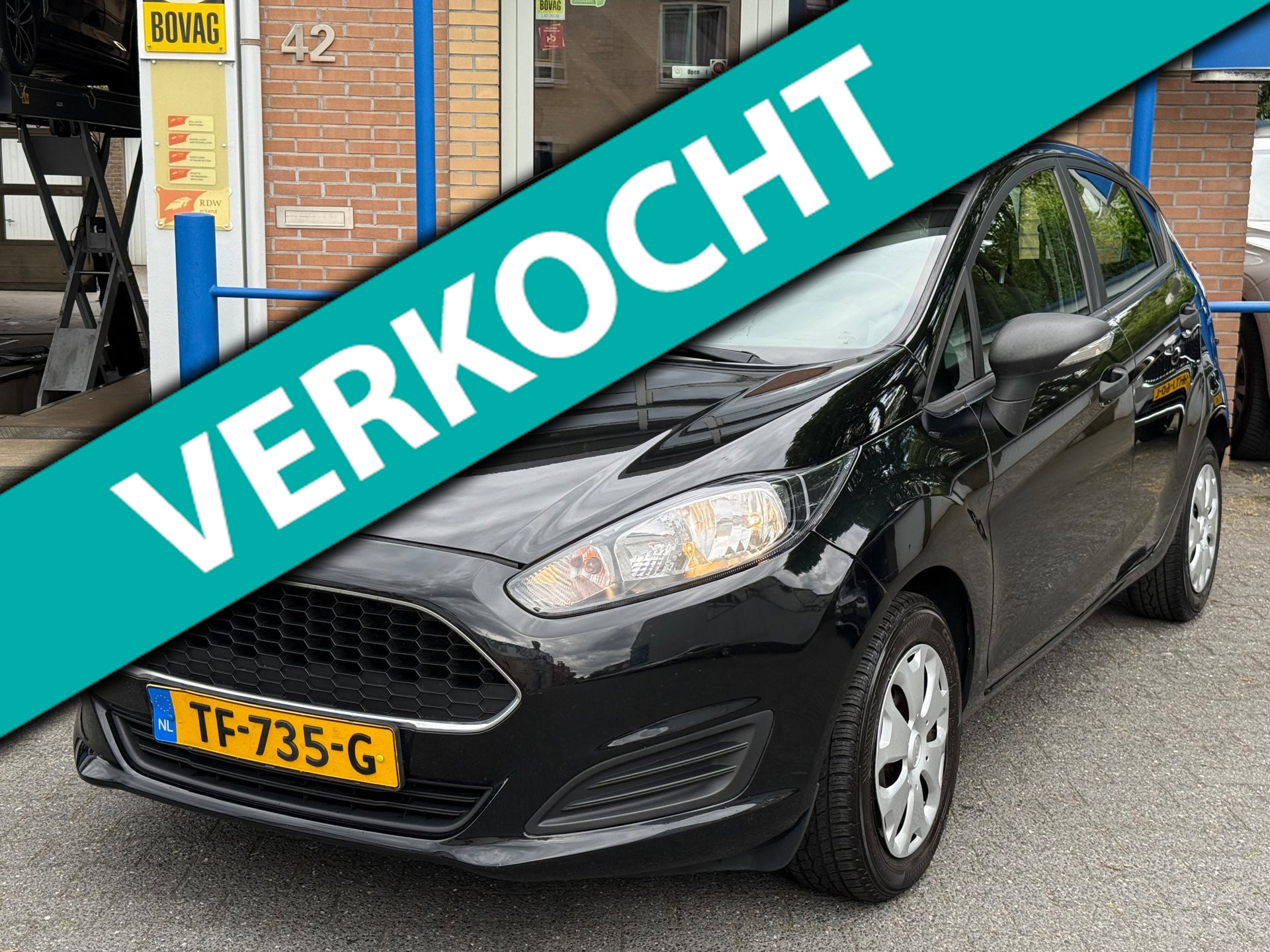 Ford Fiesta 1.25|5-DEURS|AIRCO| 2016 - voorkant