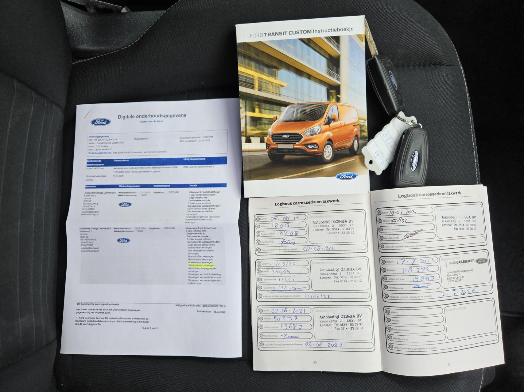 Foto van Ford Transit Custom