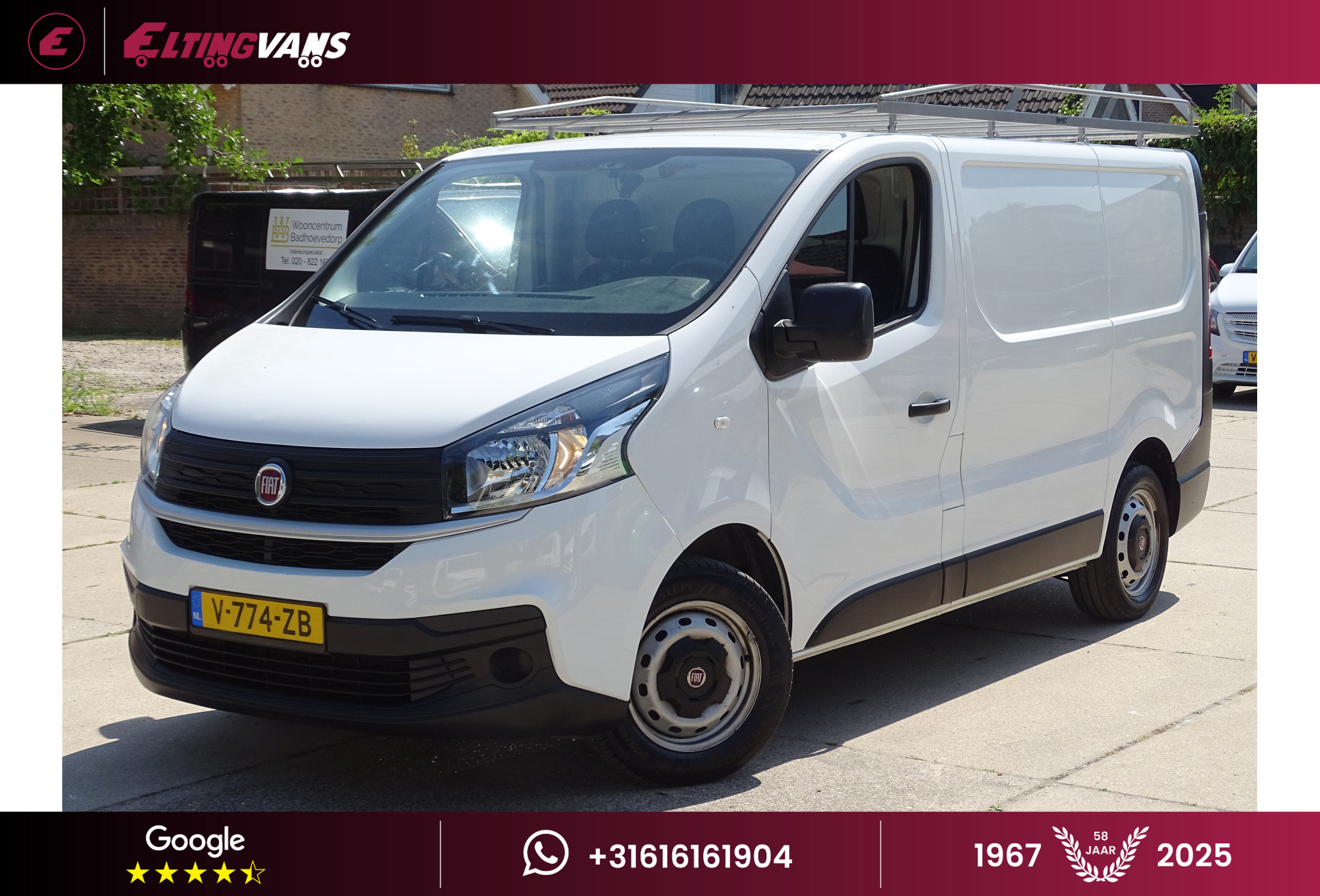 Fiat Talento 1.6 MJ L1H1 2019 - voorkant