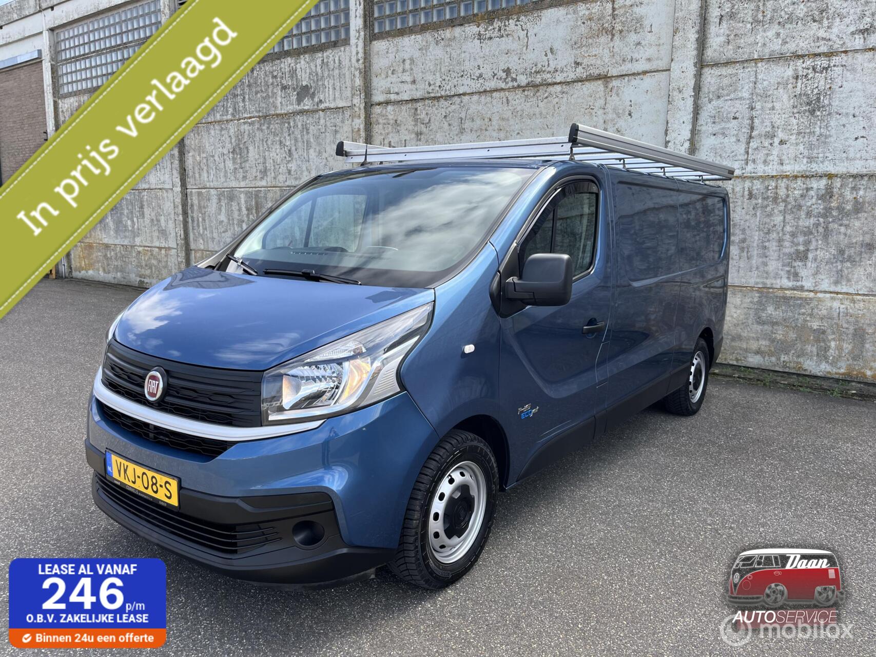 Fiat Talento 2.0 MultiJet L2H1 145PK Pro Airco Navi Trekhaak 2021 - voorkant